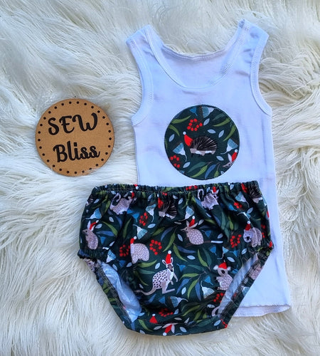 Christmas nappy cover set