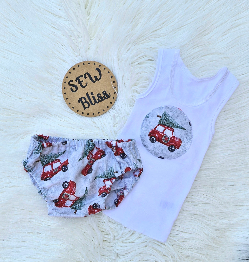 Christmas nappy cover set